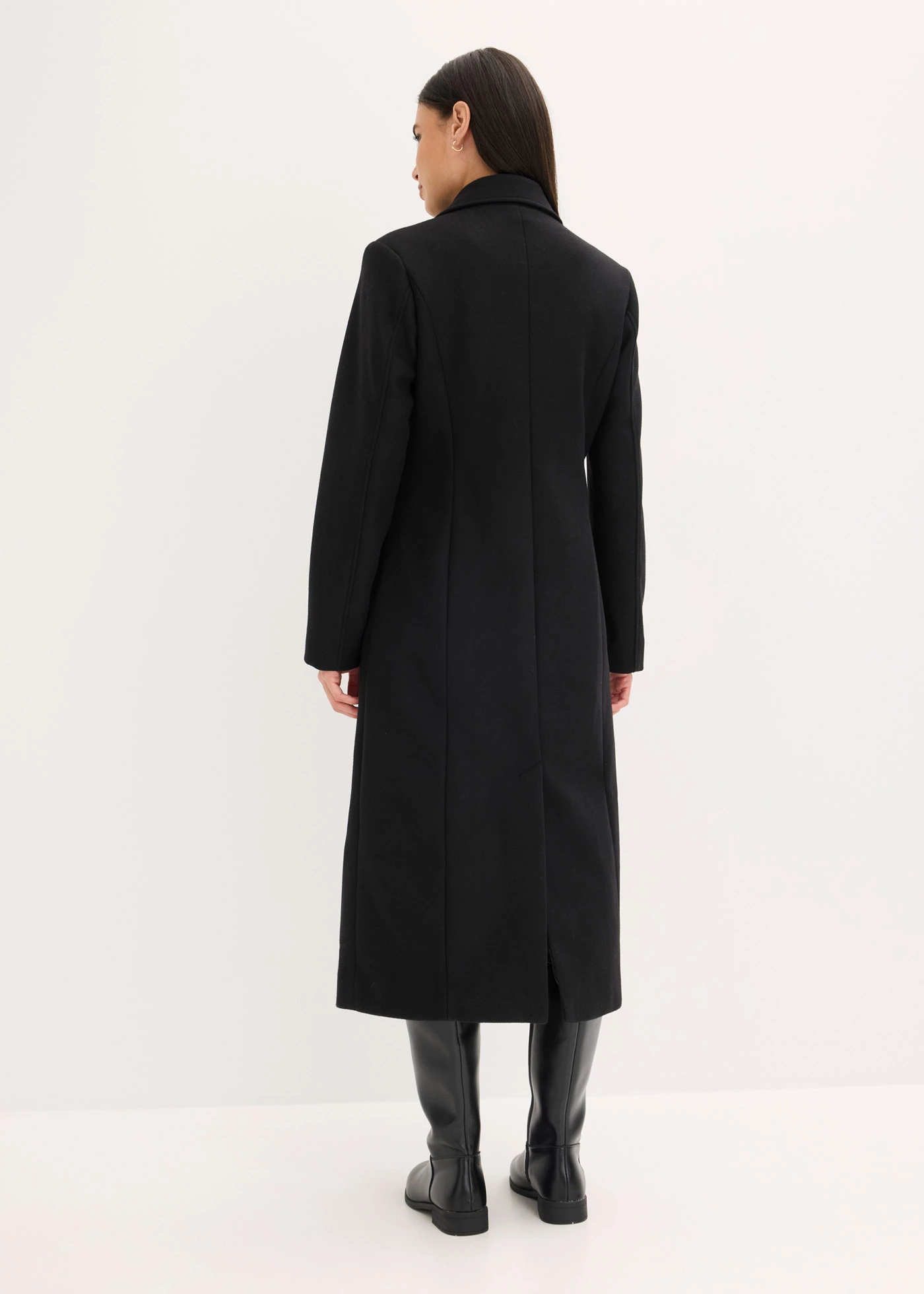 Manteau long • noir • Boutique bonprix