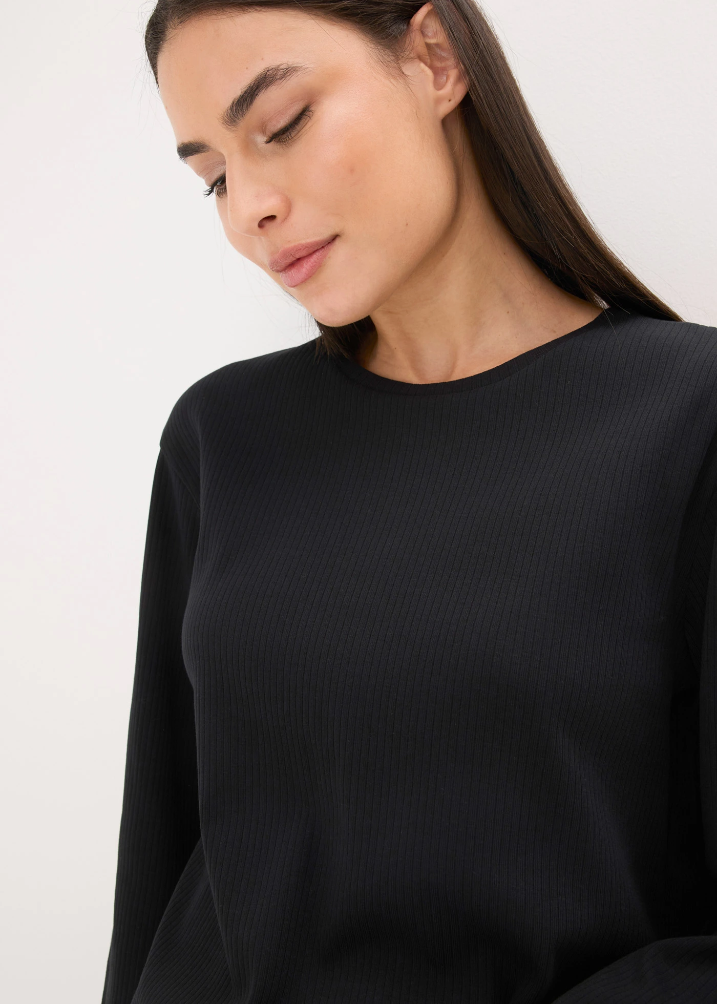 Pyžamo s žebrovaným tričkem a širokými kalhotami • s leopardím potiskem • bonprix obchod