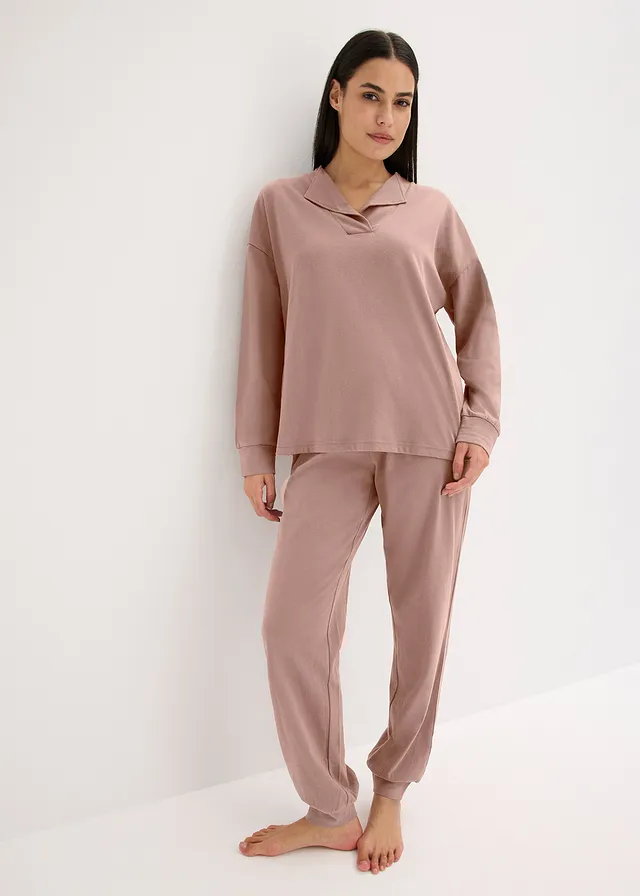 Ensemble d’intérieur oversize en coton doux • marron mat • product-page.page-title-suffix