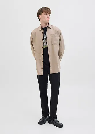 Košilová bunda JJ REBEL • béžová • bonprix obchod