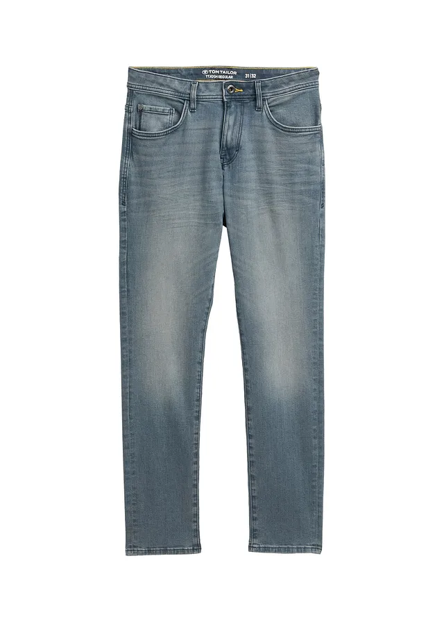 Tom Tailor stretchjeans JOSH, slim fit • middenblauw denim • bonprix online shop