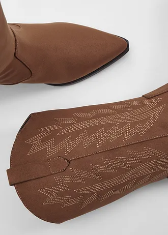 Bottes esprit santiags • toffee • Boutique bonprix