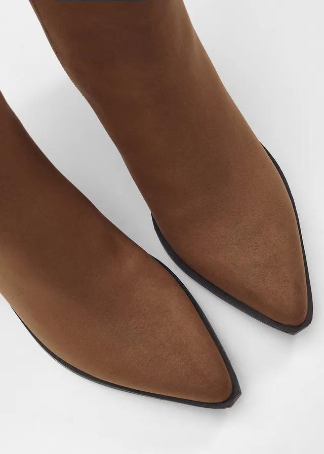Bottines santiags, Couleur: toffee