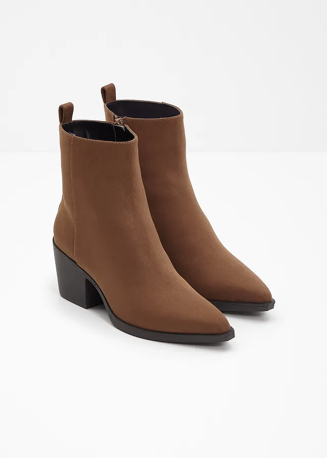 Bottines santiags, Couleur: toffee