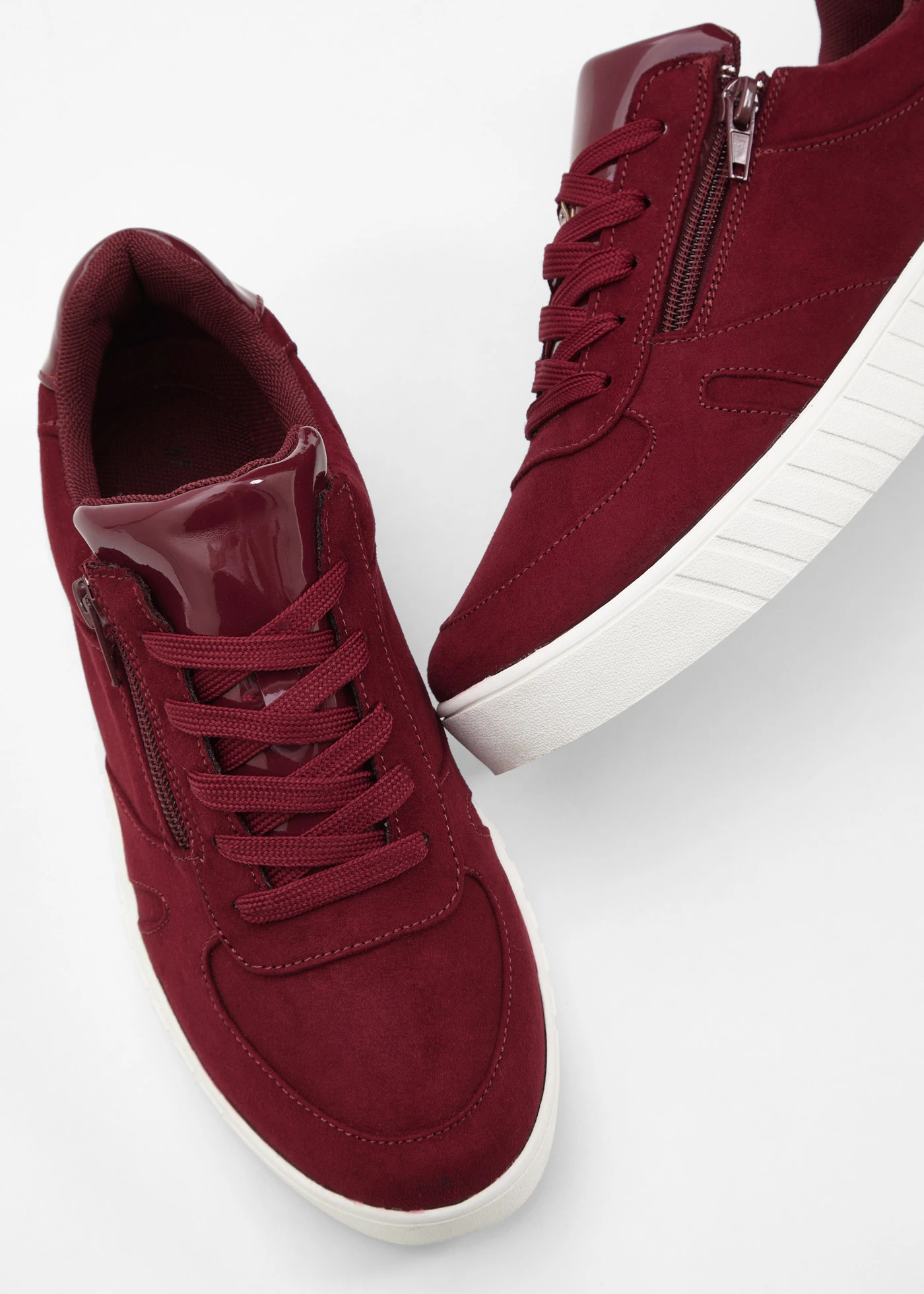 Comfort sneakers • donkerbessen • bonprix online shop