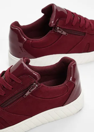 Comfort sneakers • donkerbessen • bonprix online shop