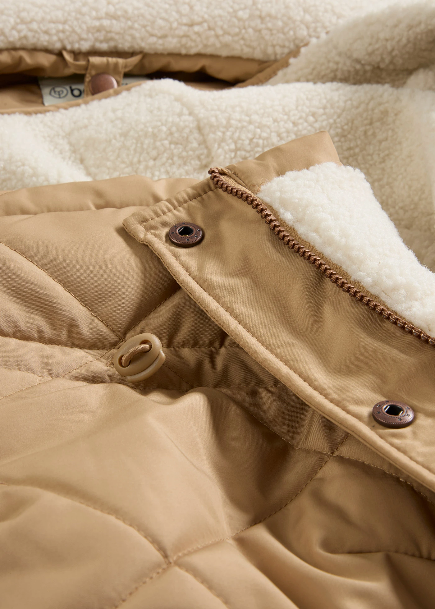 Těhotenská a nosicí bunda s vyjímatelnou vestou 6 v 1 • matně velbloudí • bonprix obchod