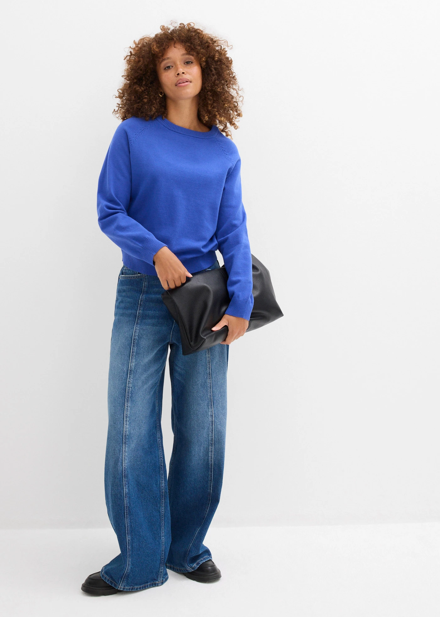 Trui • edelsteenblauw • bonprix online shop