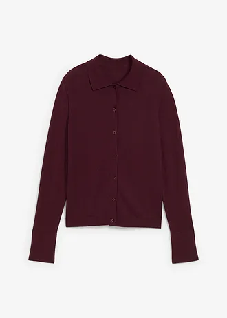 Fijn gebreide trui van zachte wolmix