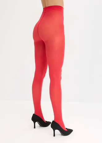Punčochové kalhoty 30 DEN • červená čili • bonprix obchod