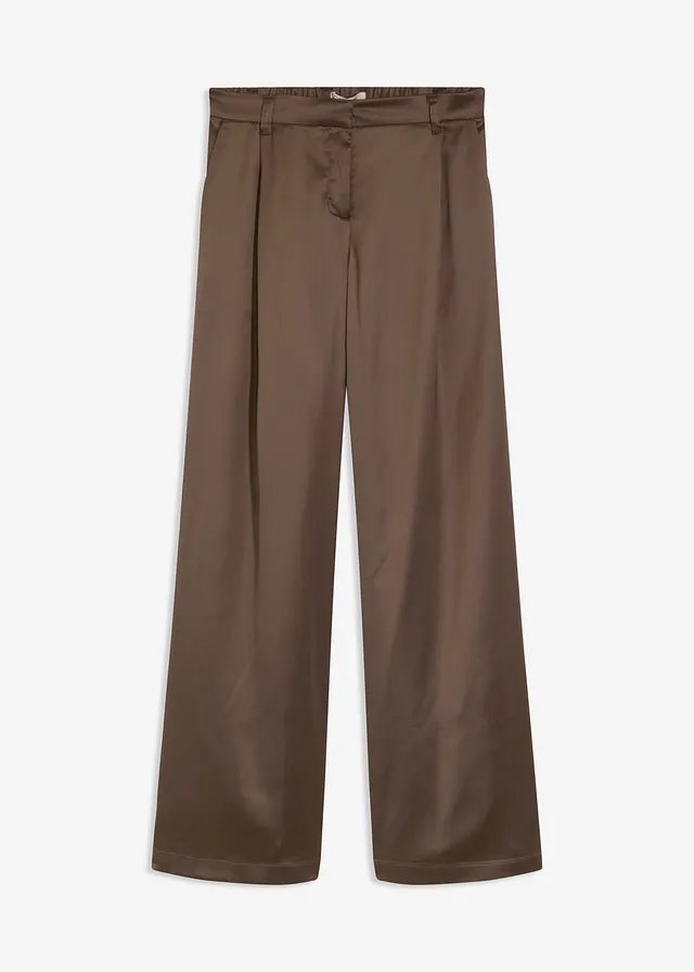 Pantalon de tailleur satiné • olive • product-page.page-title-suffix