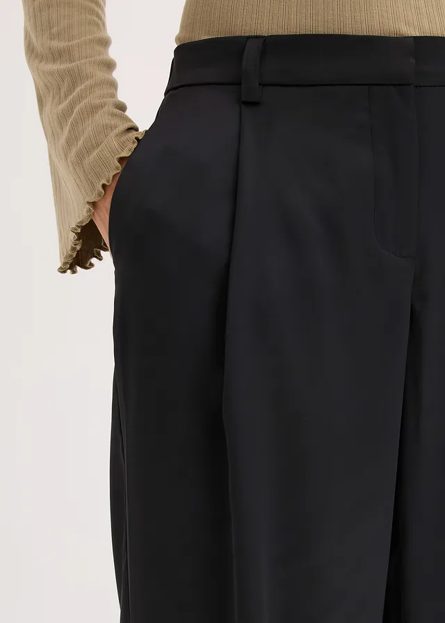 Pantalon de tailleur satiné • noir • product-page.page-title-suffix