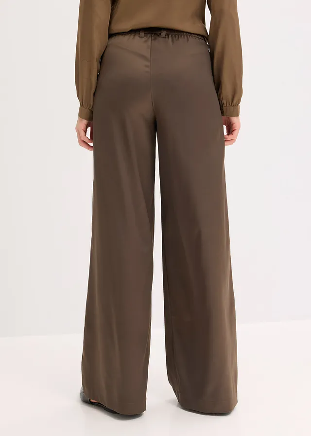 Pantalon de tailleur satiné • olive • product-page.page-title-suffix