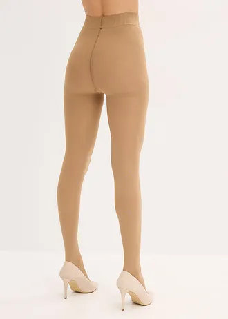 Corrigerende panty met push-up effect 80 den • beige • bonprix online shop