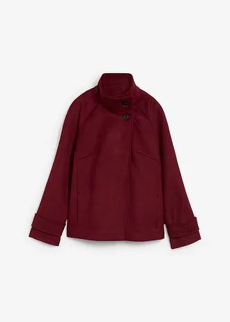 Jas met wol, Kleur: esdoornrood