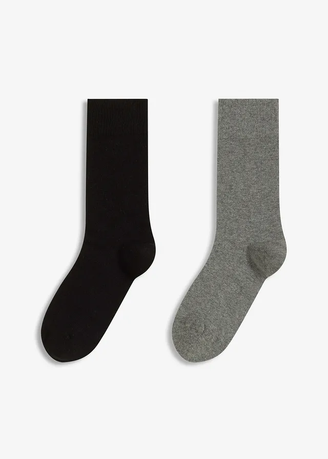 Șosete din amestec de lână Merino și bumbac organic (set/2 buc.)