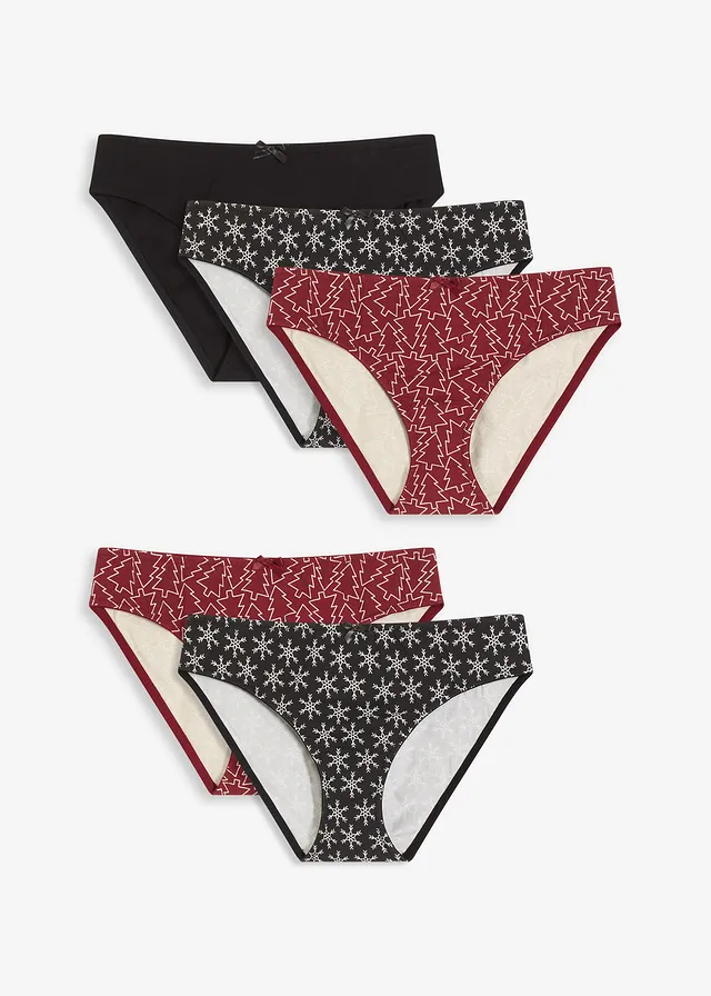 Dámske nohavičky s bavlnou (5 ks v balení)