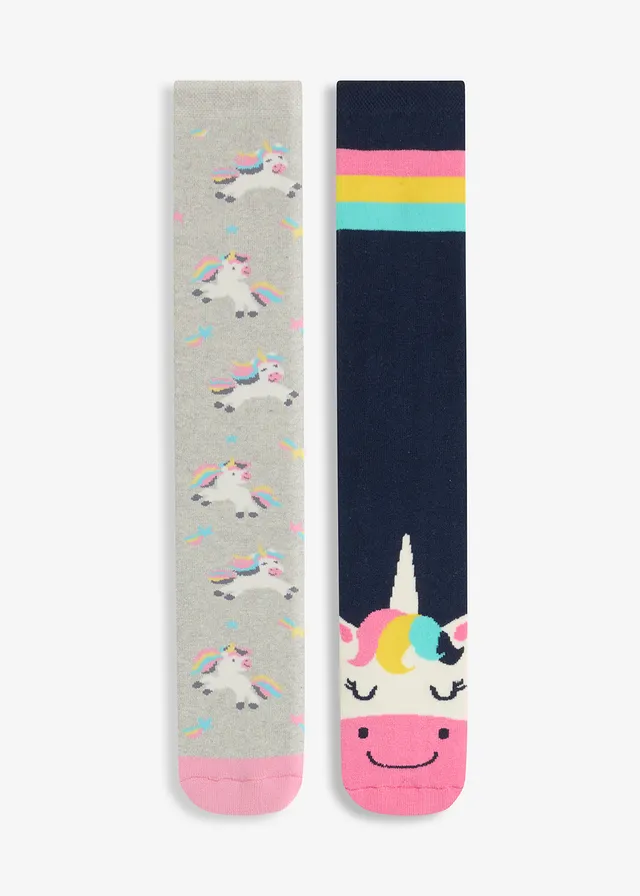 Dětské termo ponožky (2 ks v balení) • pestré barvy • bonprix obchod