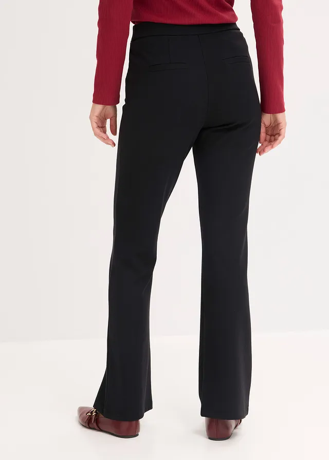 Pantalon en jersey milano à taille élastiquée • noir • product-page.page-title-suffix