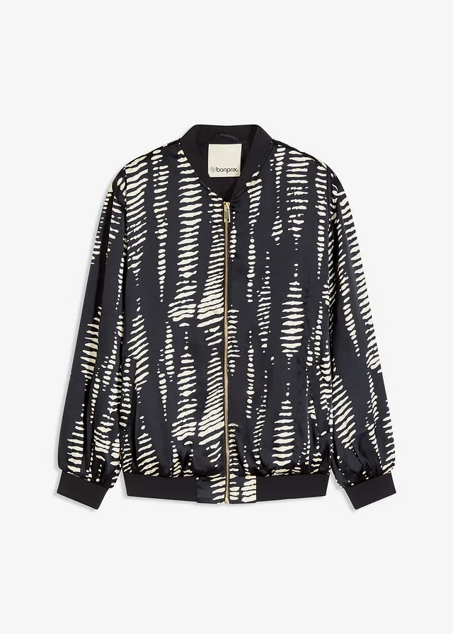 Blouson en satin fluide