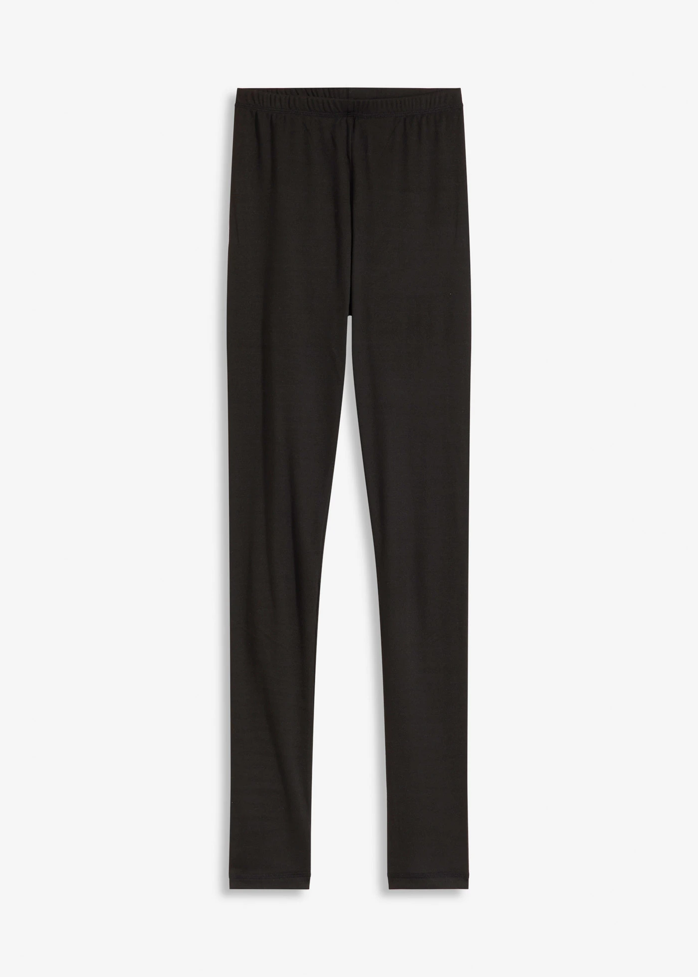 Legginsy z miękkiego materiału • czarny • sklep bonprix