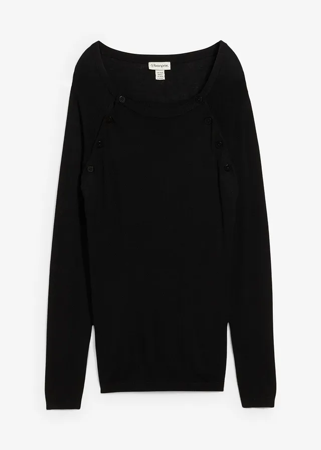 Pletený materský pulóver 2 v 1/na dojčenie