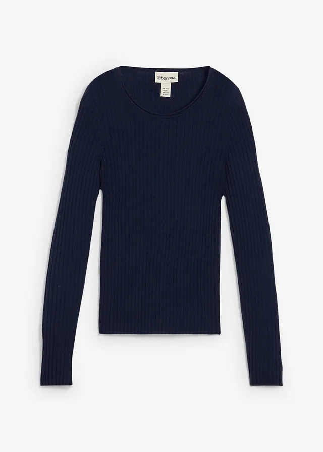 Pulover ripsat din lână merinos