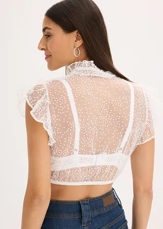 Dirndl blouse • wit • bonprix online shop