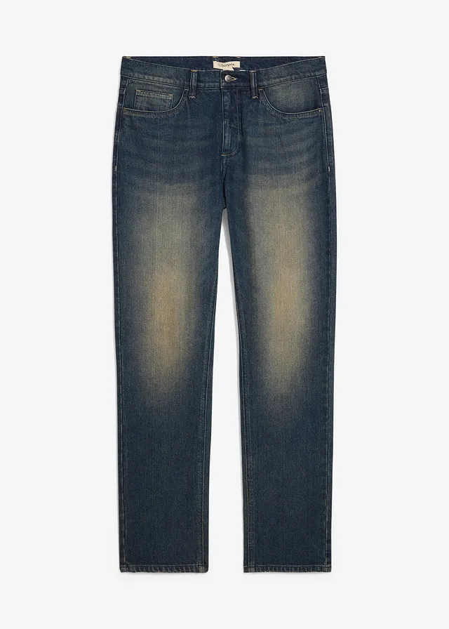 Blugi cu stretch Regular Fit, Straight