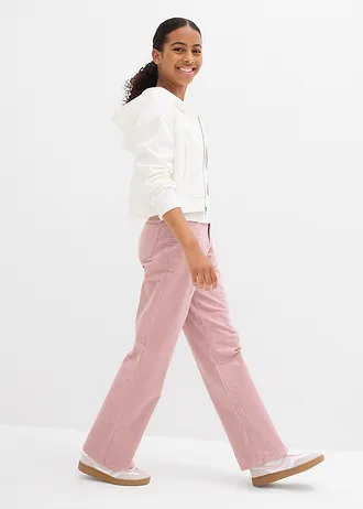 Mikina na zapínání s kapucí, z čisté organické bavlny • přírodní bílá • bonprix obchod