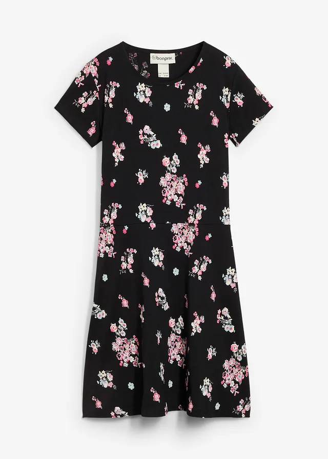 Rochie din jerse din amestec elastic de bumbac organic