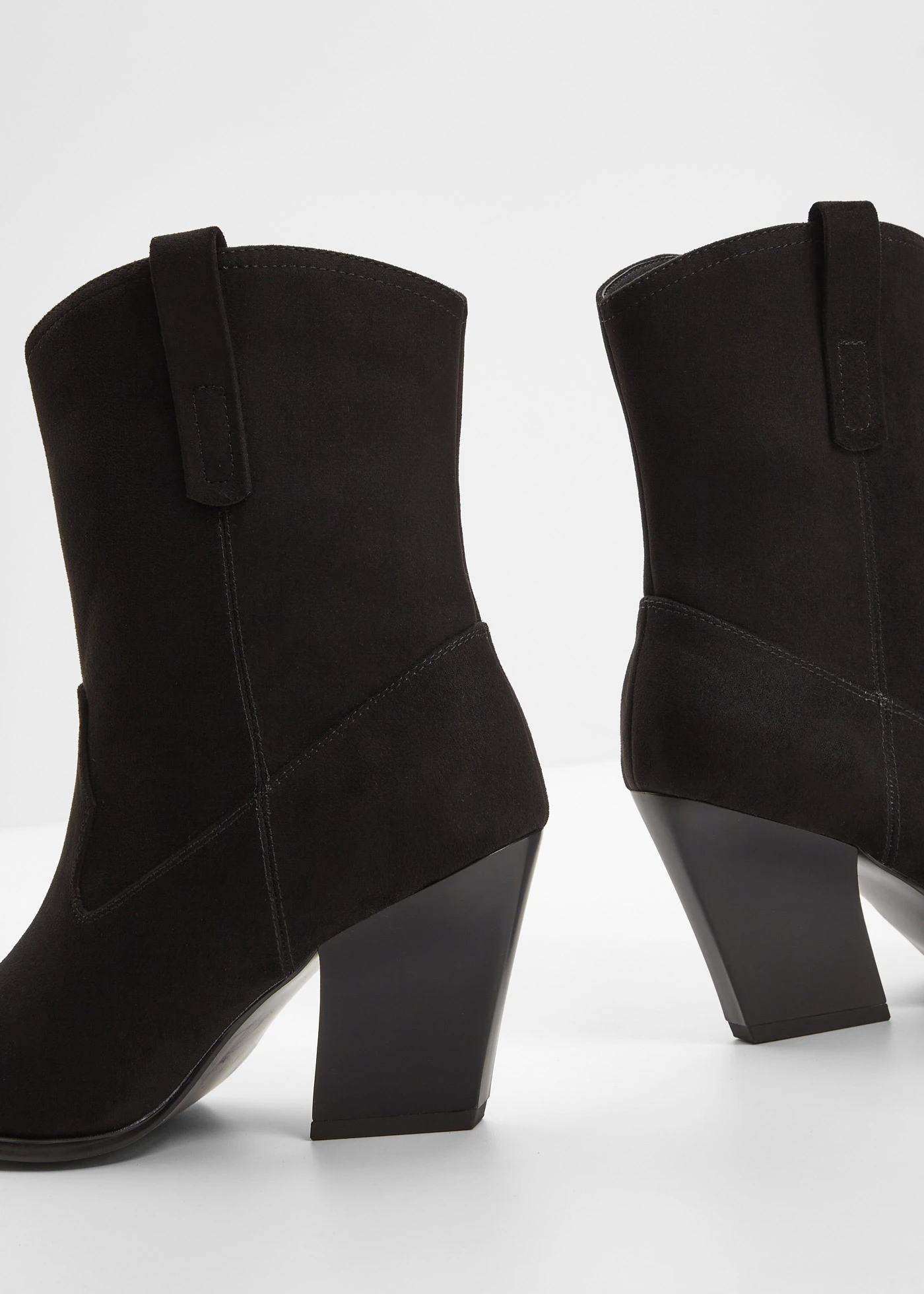 Kovbojská kotníková obuv • černá • bonprix obchod