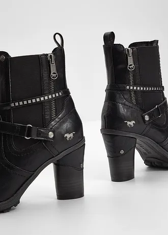 Kotníková obuv značky Mustang • černá • bonprix obchod