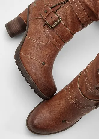 Laarzen van Mustang, Kleur: cognac
