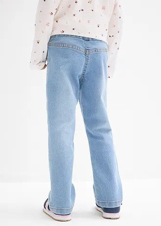 Džínsy bootcut, Mid Waist, s pohodlným pásom • ľadovo modrá denim • obchod bonprix