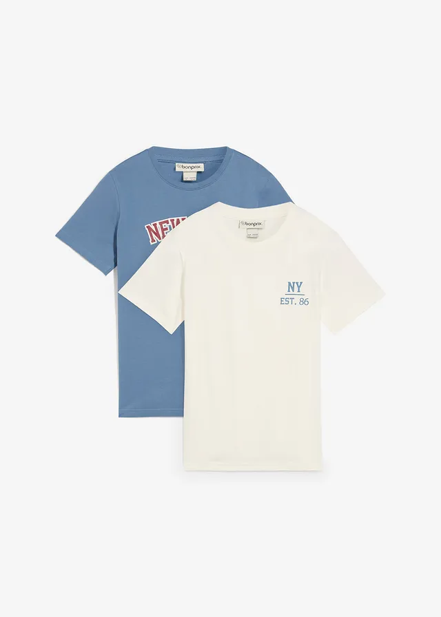 Tricou din bumbac organic 100% (set/2 buc.)