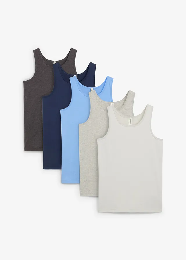 Maiou cu bumbac moale (set/5 buc.)