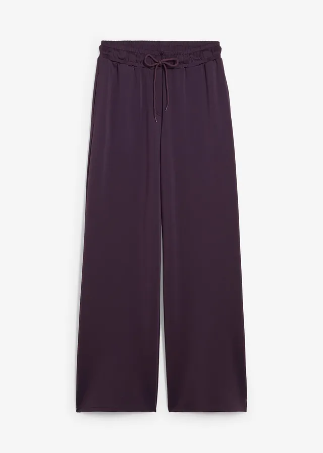 Džersejové nohavice z pevnej interlock kvality