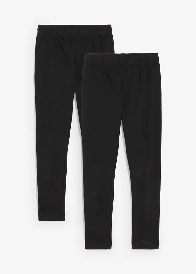 Colanți din mix elastic de bumbac organic (set/2 perechi)