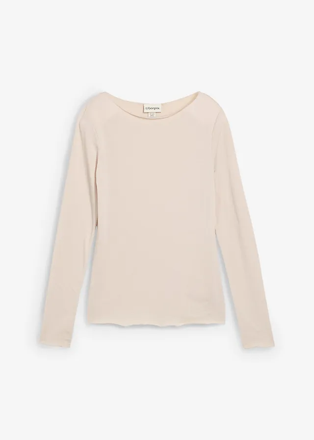 Ľahké tričko s dlhým rukávom