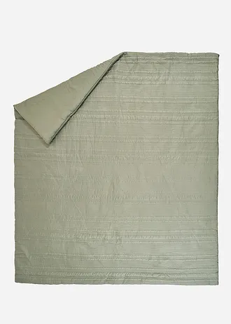 Pruhovaný přehoz • zelená • bonprix obchod