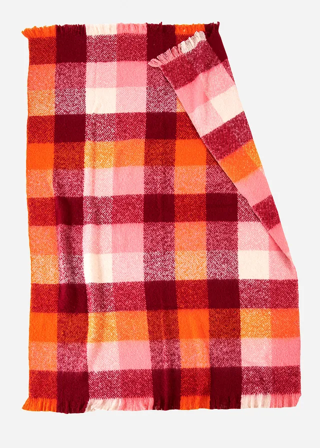 Pătură moale cu carouri