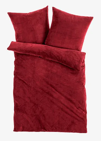 Povlečení Cashmere Touch • vínově červená • bonprix obchod