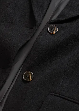 Palton tip sacou • negru • magazin bonprix