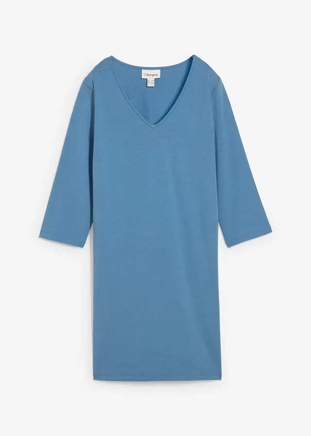Rochie din tricot din bumbac organic cu stretch