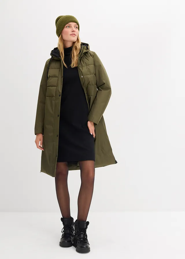 Úpletové šaty z organické bavlny černá