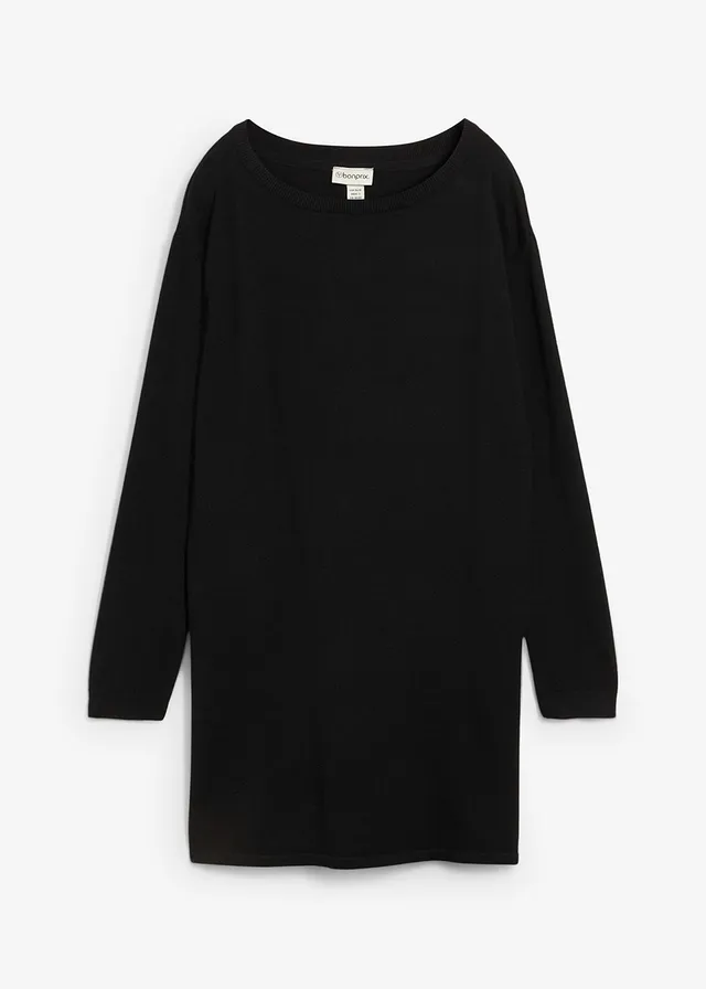Pull long en coton recyclé majoritaire