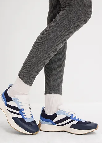 Hřejivé termo legíny • šedý melír • bonprix obchod