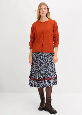 Zacht vest, Kleur: lavaoranje