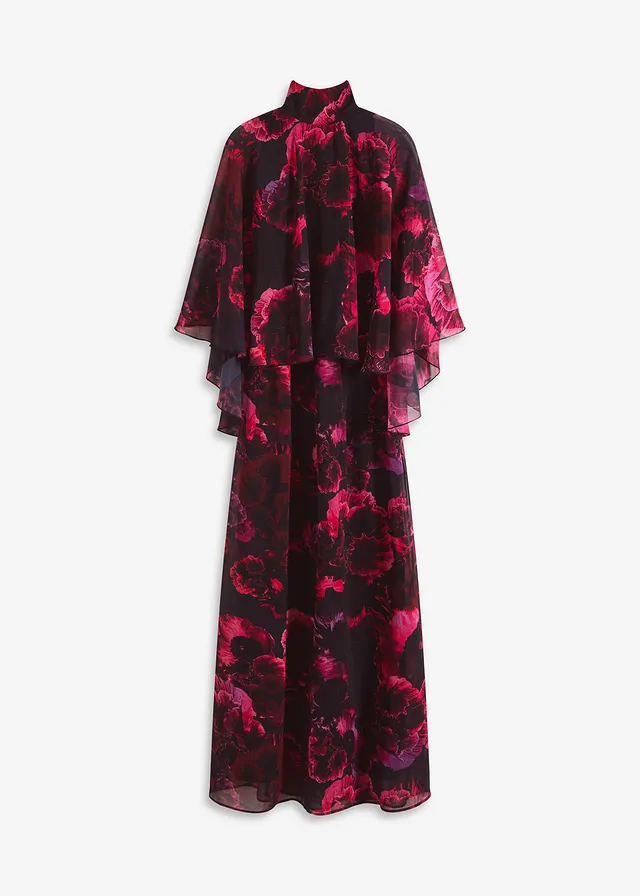 Rochie maxi din șifon fin